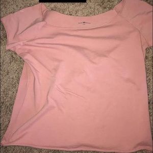 Brandy Melville pink crop top